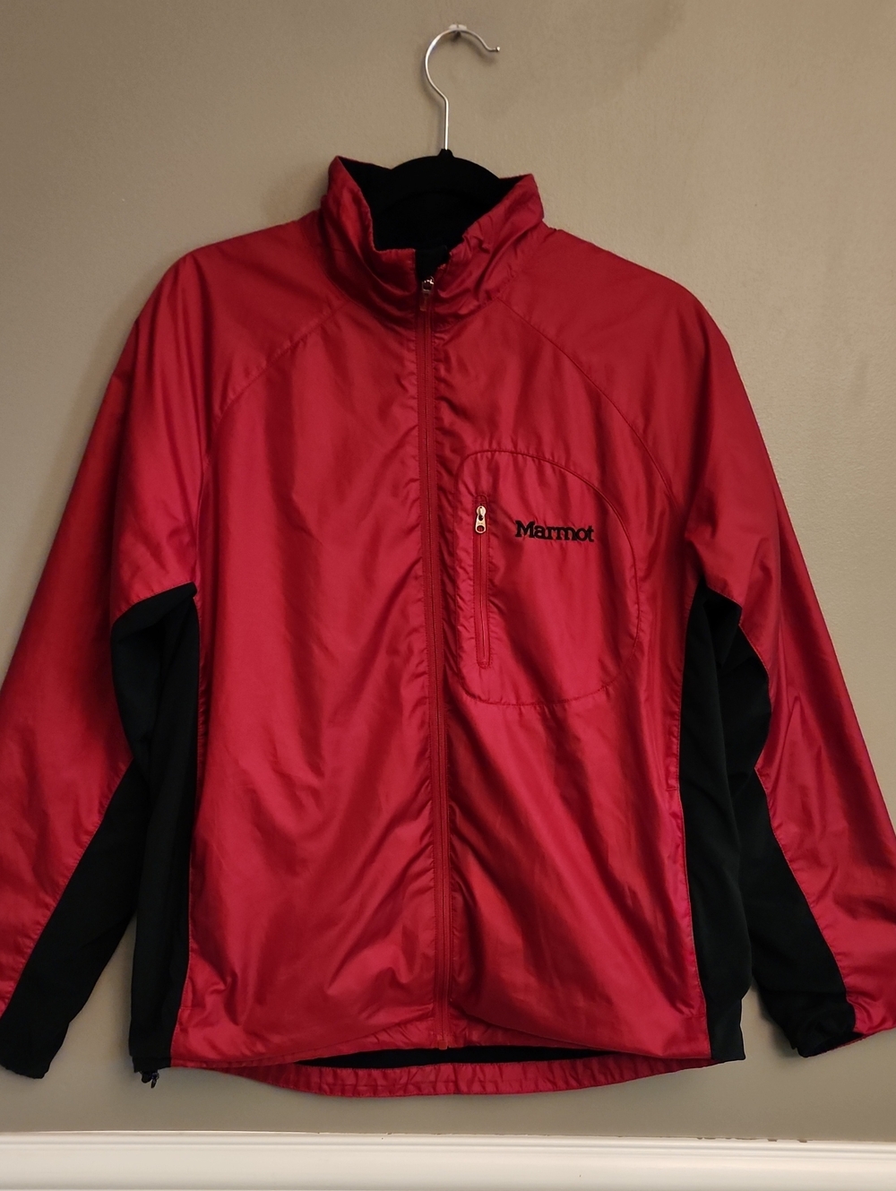 Marmot Red and Black Lightweight Jacket